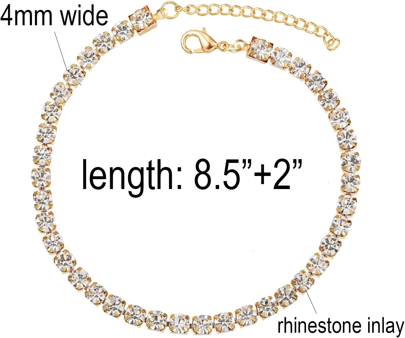 kelistom Gold Anklet for Women Teen Girls 14K Gold Silver Plated Cuban Mariner Figaro Link Chain Ankle Bracelets for Women