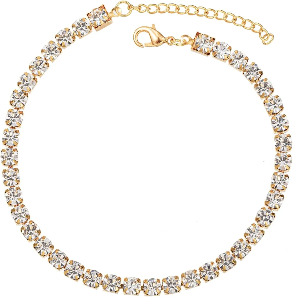 kelistom Gold Anklet for Women Teen Girls 14K Gold Silver Plated Cuban Mariner Figaro Link Chain Ankle Bracelets for Women