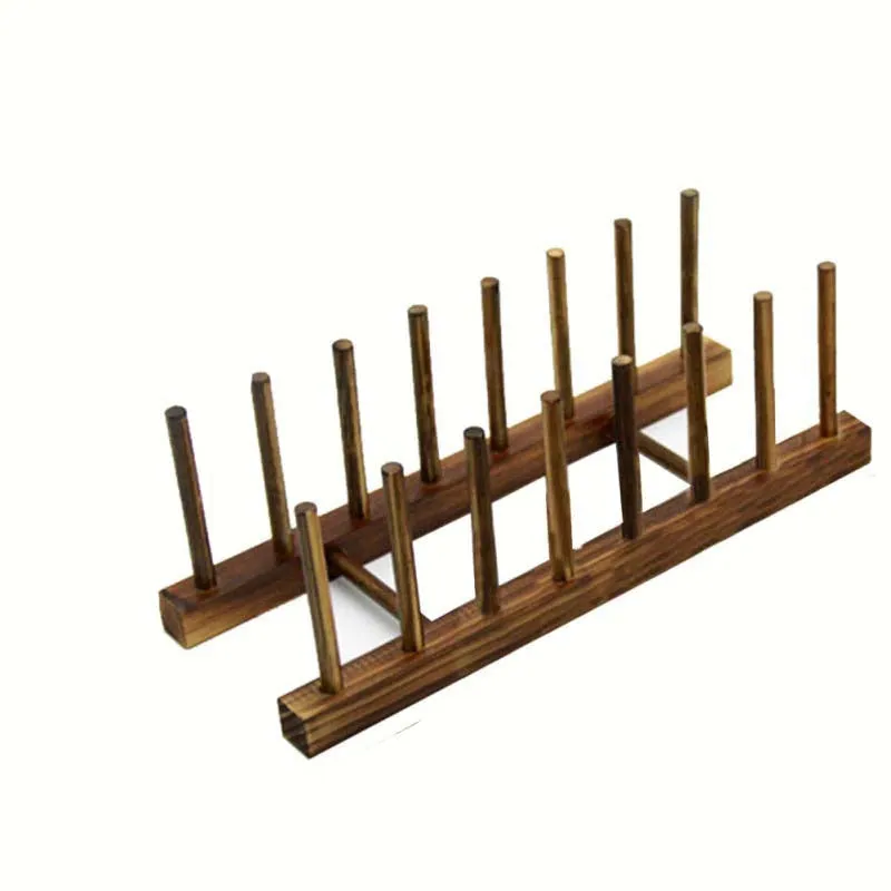 Kitchen Drain Rack Dinnerware Storage Organizer Tray Plate Holder