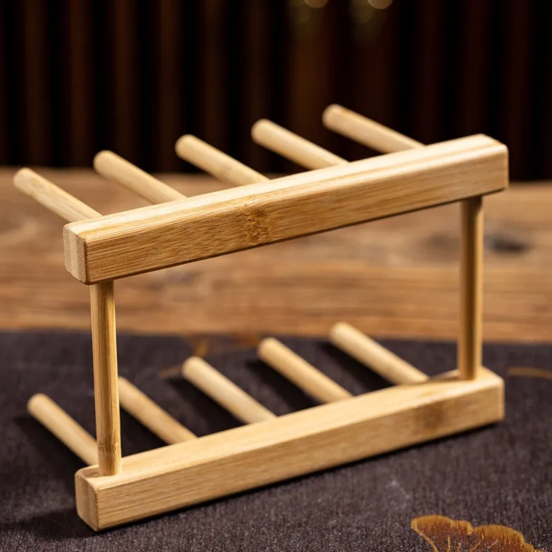 Kitchen Drain Rack Dinnerware Storage Organizer Tray Plate Holder