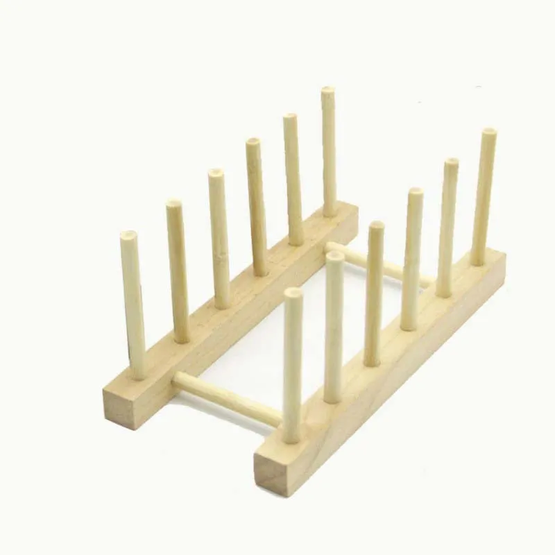 Kitchen Drain Rack Dinnerware Storage Organizer Tray Plate Holder