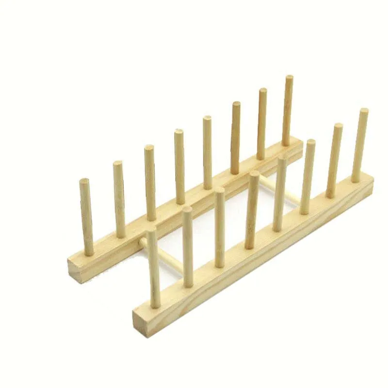 Kitchen Drain Rack Dinnerware Storage Organizer Tray Plate Holder