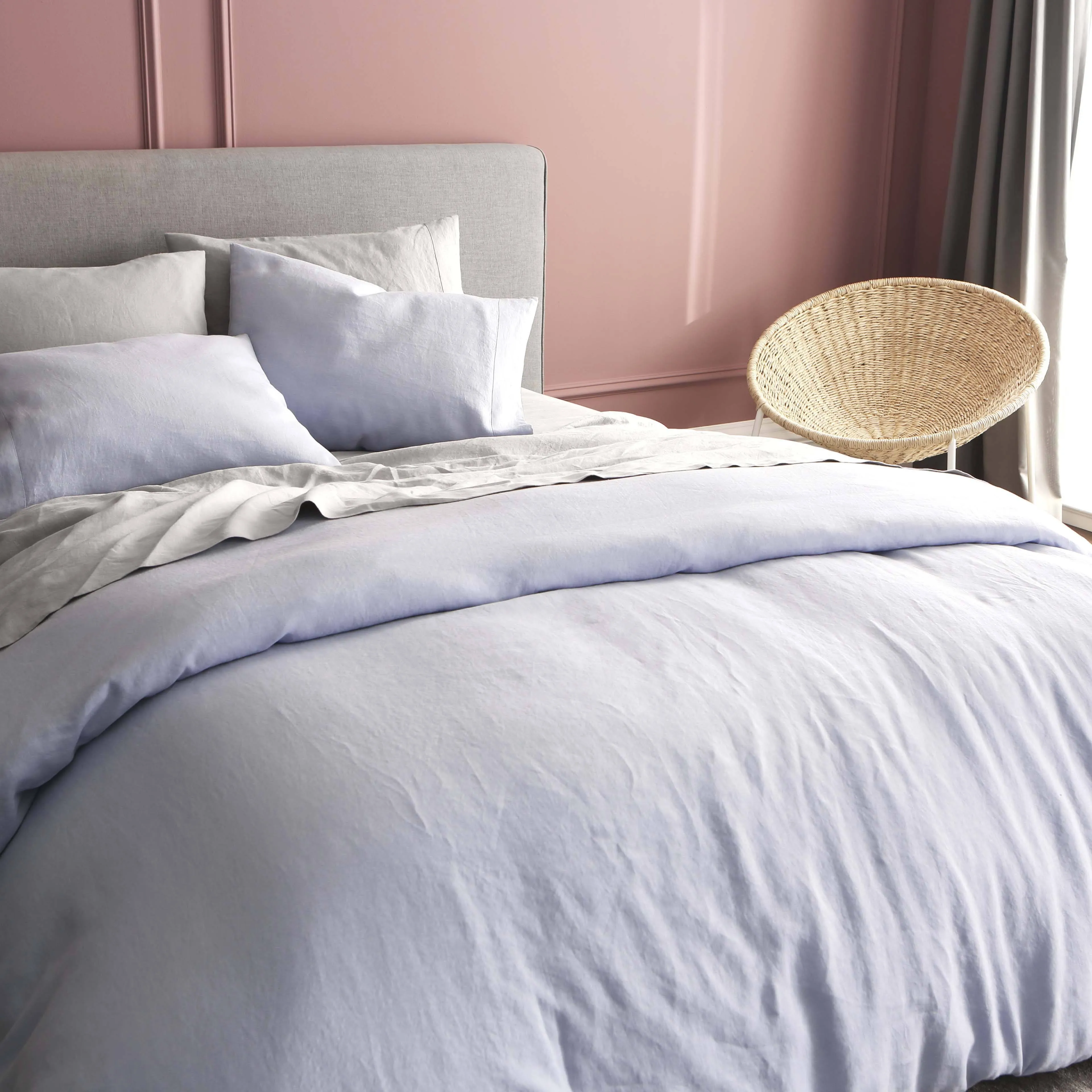 LuxeWeave Linen Duvet Cover