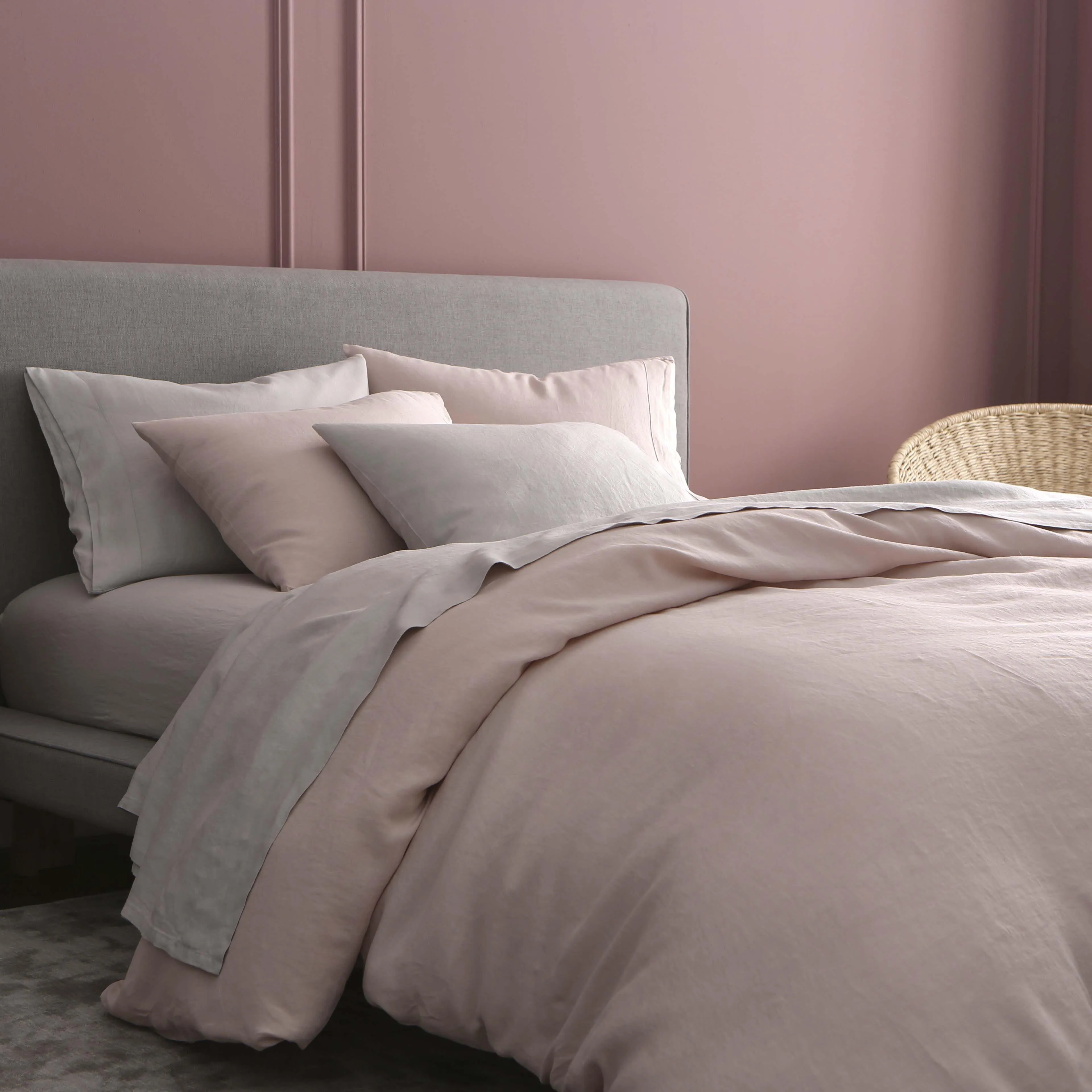 LuxeWeave Linen Duvet Cover