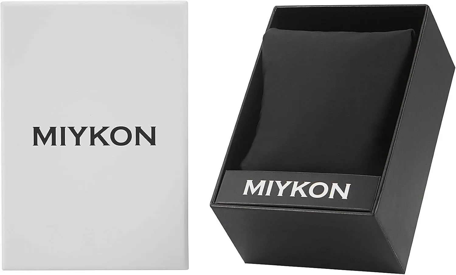 Miykon Waterproof Watches for Men | Casual Black Easy Reader Analog Watch | Lightweight Shockproof Resin, Luminous Hands and Second Hand, Japanese Quartz with 4 Year Battery Life, 100M Water Resistant
