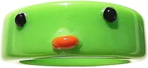 New 2025 Jewelry Funny Luminous Rings Glow In Dark Fashion Hip Hop For Women Men Cute Finger Ring Gift Diameter 17Mm Trendy Accessories Creative