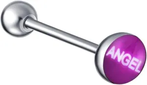 New 2026 1Pc 28 Styles Tongue Ring Piercing Sexy Barbell Surgical Stainless Steel Cross Nightclub Bar Stud Body Decoration Jewelry Luxury Accessories Trendy Best For Gift