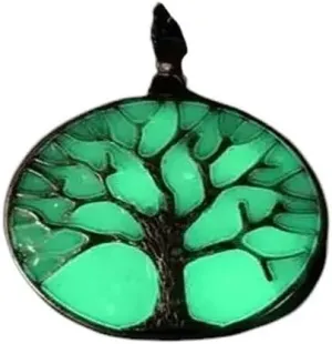 New 2026 Luminous Glowing Pendant Necklace Knight Spear Glow In The Dark Pike For Women Men Halloween Jewelry Fashion Trendy Accessories Creative Gift