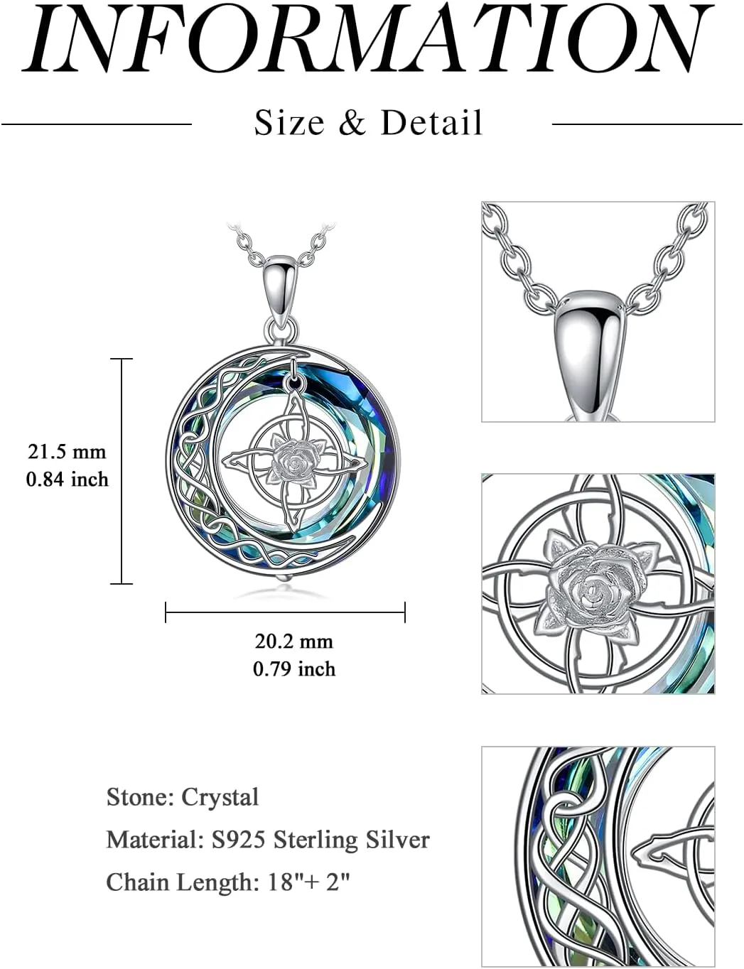 OJK I'd be Lost without You Gifts 925 Sterling Silver Compass Necklace for Women, Graduation Gifts Jewelry for Her Him Girlfriend Wife Mom Dad