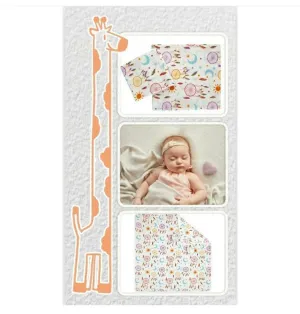 Pack of 2 Muslin Swaddle Blankets - Moon