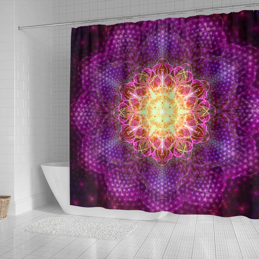 psychortex Shower Curtain | Yantrart