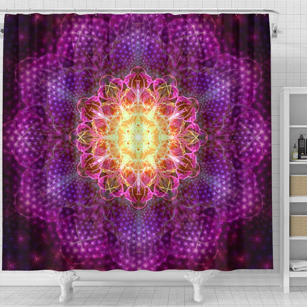 psychortex Shower Curtain | Yantrart