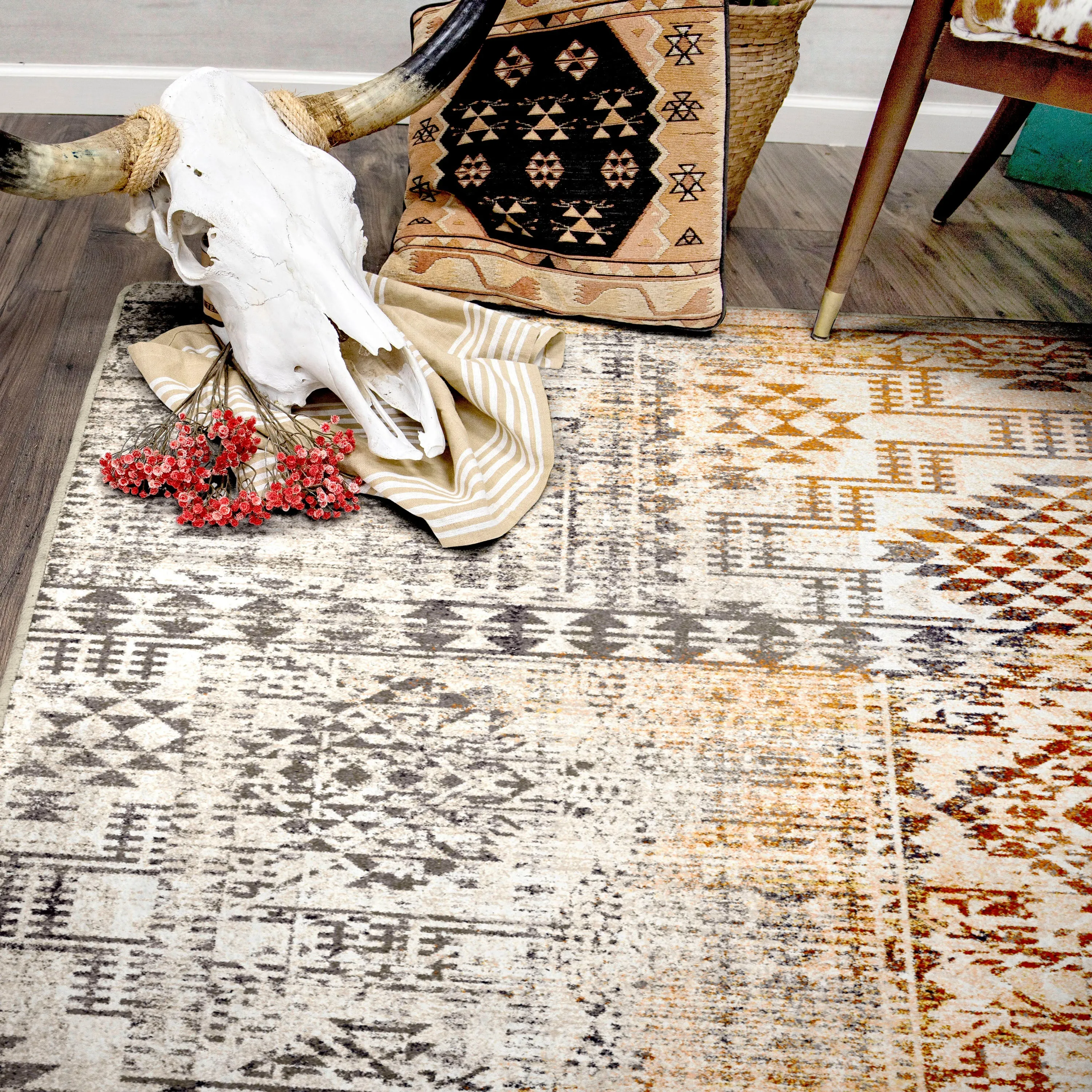 "Canter" Southwestern Area Rugs - Choose from 6 Sizes!