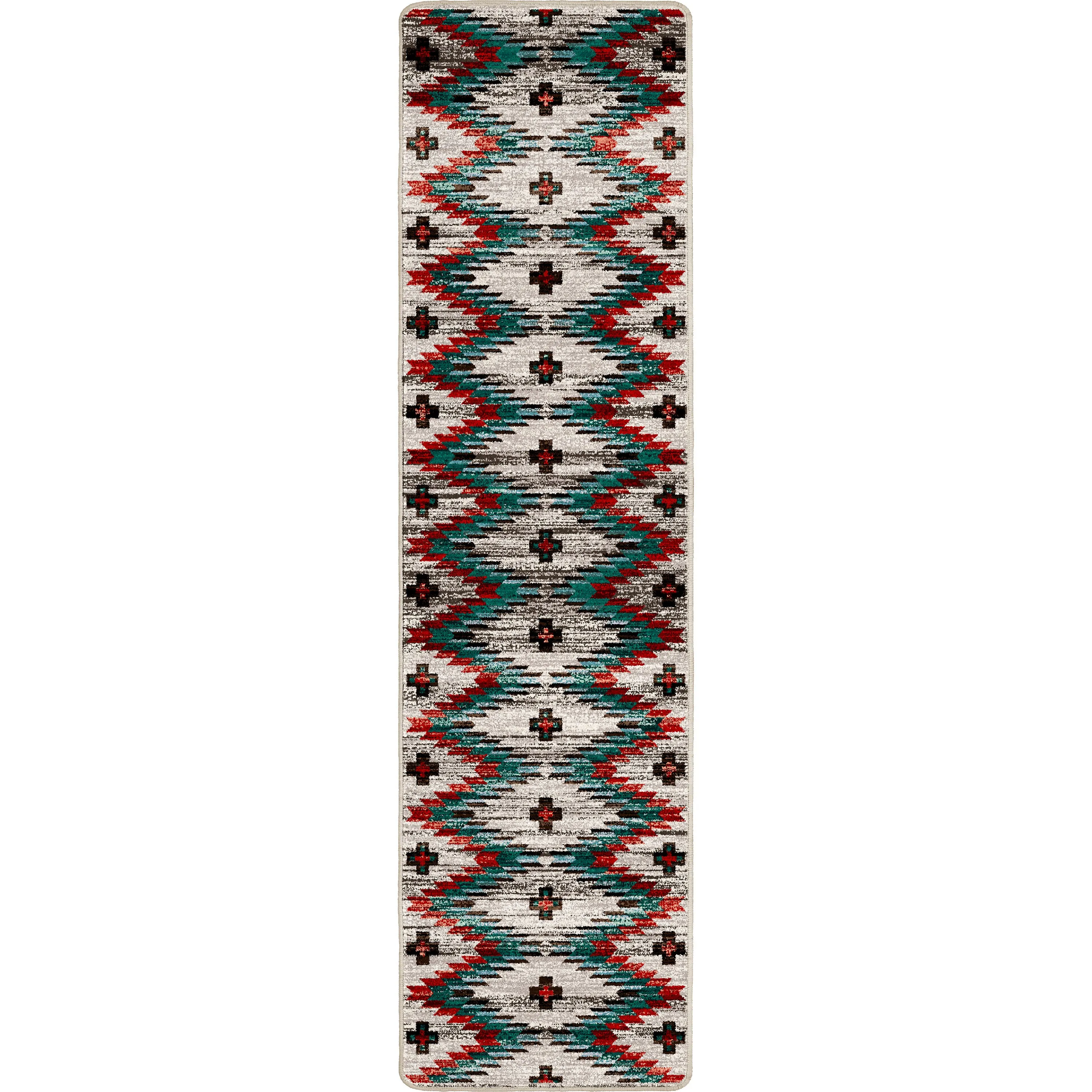 "Celebration- Blue" Western Area Rugs - Choose from 6 Sizes!