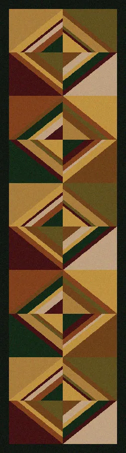 "Folk Lore" Southwestern Area Rugs - Choose from 6 Sizes!