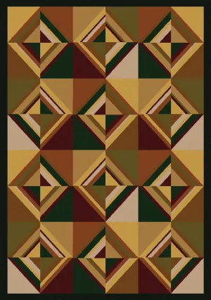 "Folk Lore" Southwestern Area Rugs - Choose from 6 Sizes!
