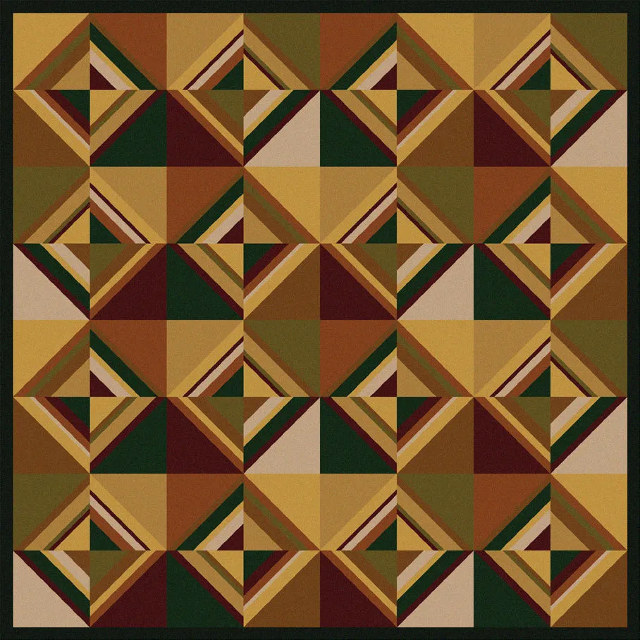 "Folk Lore" Southwestern Area Rugs - Choose from 6 Sizes!