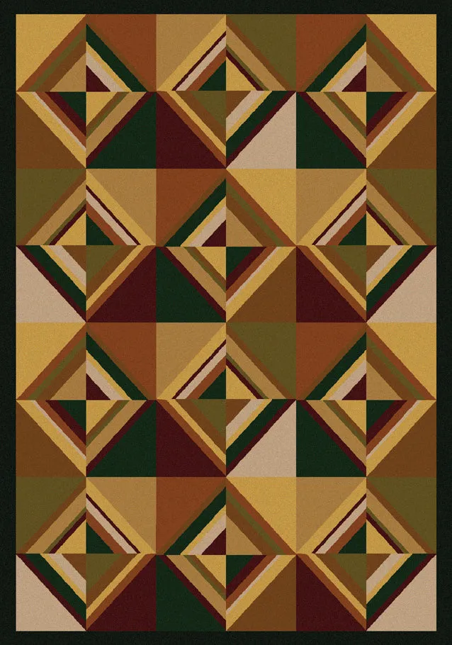 "Folk Lore" Southwestern Area Rugs - Choose from 6 Sizes!