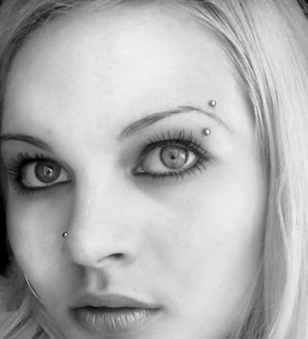 QWALIT Rook Piercing Jewelry Rook Earrings Internally Threaded Eyebrow Piercing Jewelry Eyebrow Rings Eyebrow Piercing Surgical Steel 16g Vertical Labret Lip Jewelry