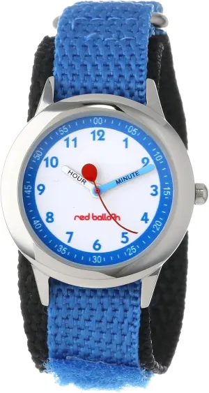 Red Balloon Kids' Stainless Steel Time Teacher Analog Quartz Watch