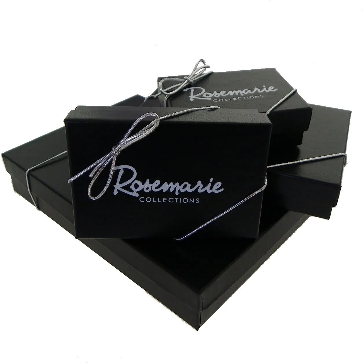 Rosemarie Collections Women's Set of 5 Pairs Hypoallergenic Small Crystal Stud Earrings