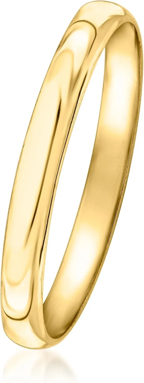 RS Pure by Ross-Simons 14kt Yellow Gold Polished Ring