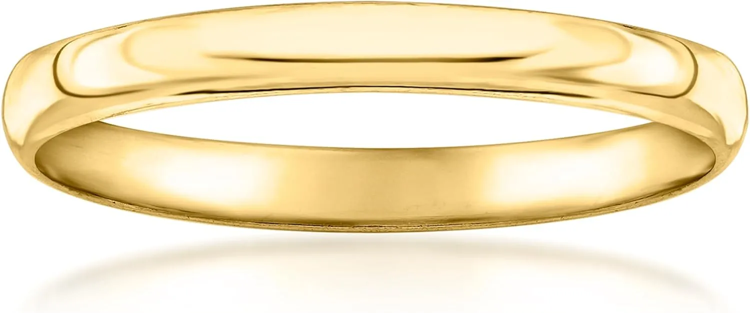 RS Pure by Ross-Simons 14kt Yellow Gold Polished Ring