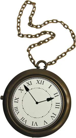 Rubies Adult Hip Hop Oversized Old School Clock Necklace Costume Accessory for Themed Parties and Halloween