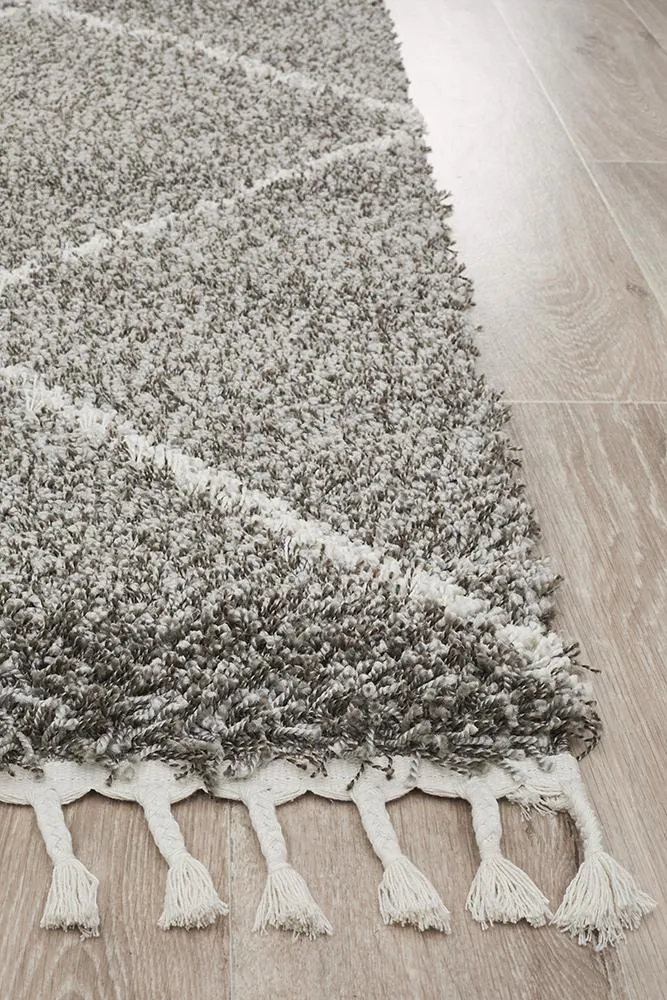 Saffron 22 Rug (Grey) by Rug Culture