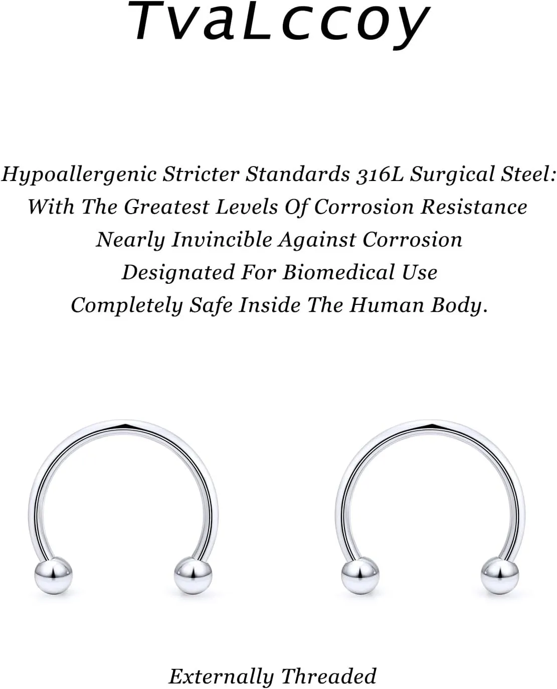 Silver/Gold/Black 16g Septum Ring/Septum Piercing/Small Septum Ring/Septum Nose Rings/Surgical Steel Septum Ring/Septum Horseshoe Rings/Horseshoe Earrings/Lip Ring for Women Men