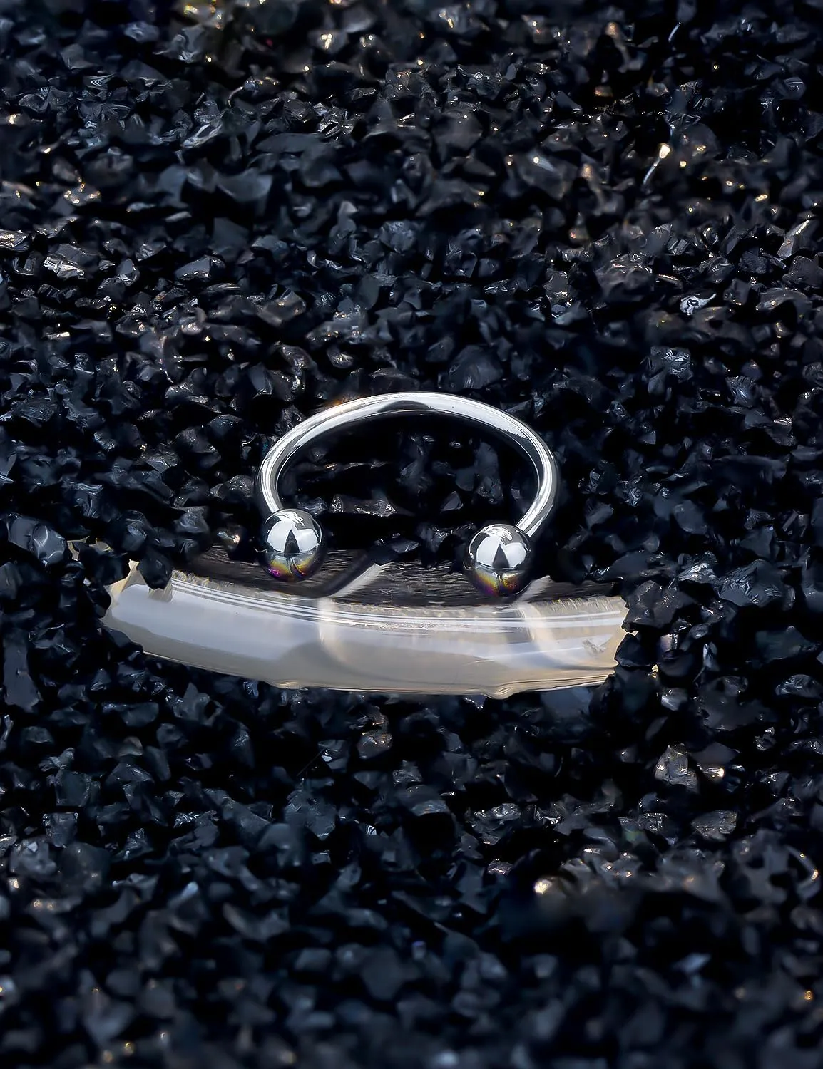 Silver/Gold/Black 16g Septum Ring/Septum Piercing/Small Septum Ring/Septum Nose Rings/Surgical Steel Septum Ring/Septum Horseshoe Rings/Horseshoe Earrings/Lip Ring for Women Men