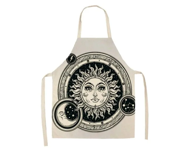 Sun Print Kitchen Apron