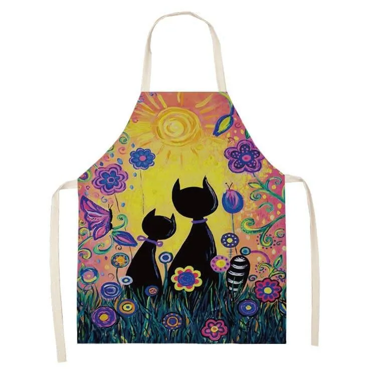 Sun Print Kitchen Apron