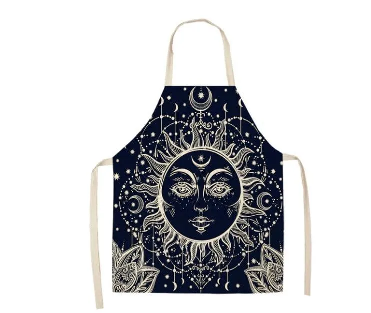 Sun Print Kitchen Apron