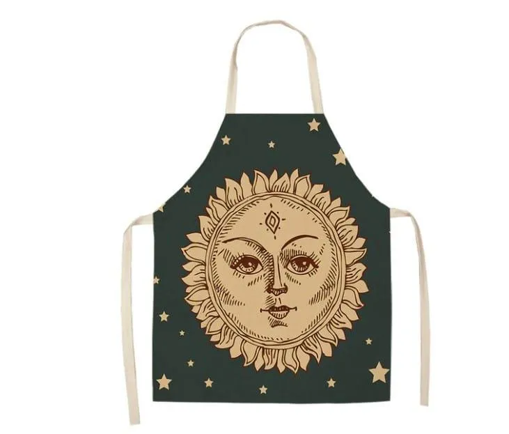 Sun Print Kitchen Apron