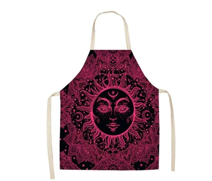 Sun Print Kitchen Apron