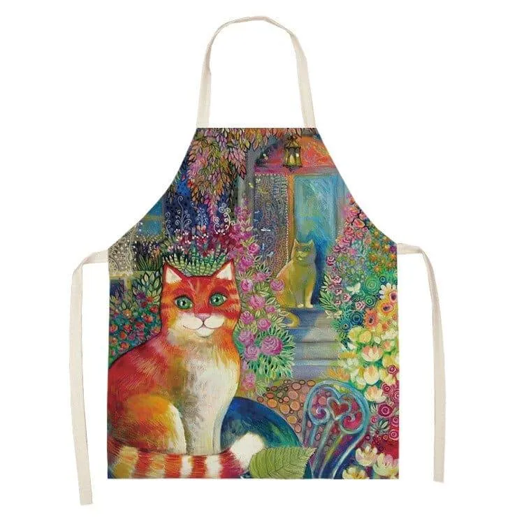 Sun Print Kitchen Apron