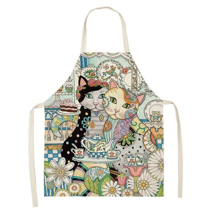 Sun Print Kitchen Apron