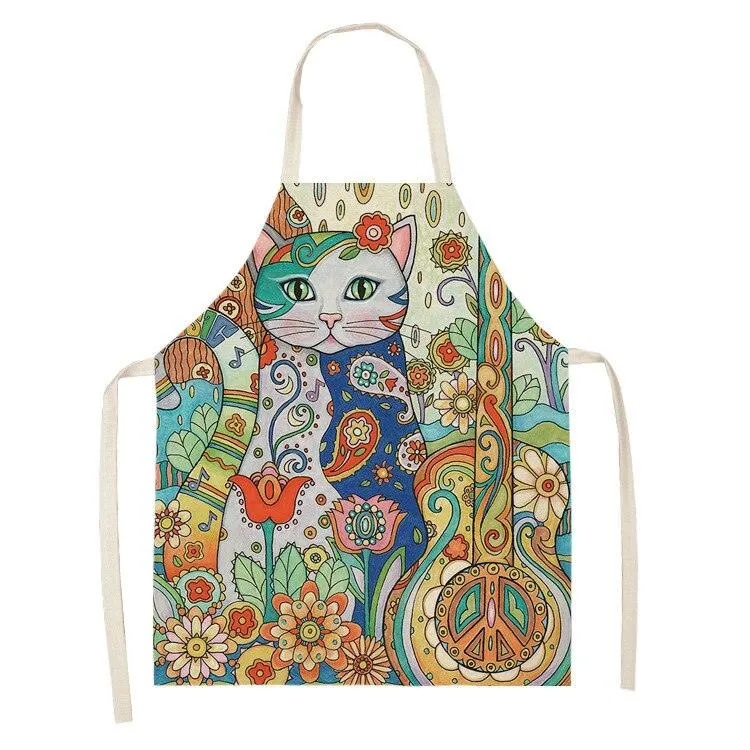 Sun Print Kitchen Apron