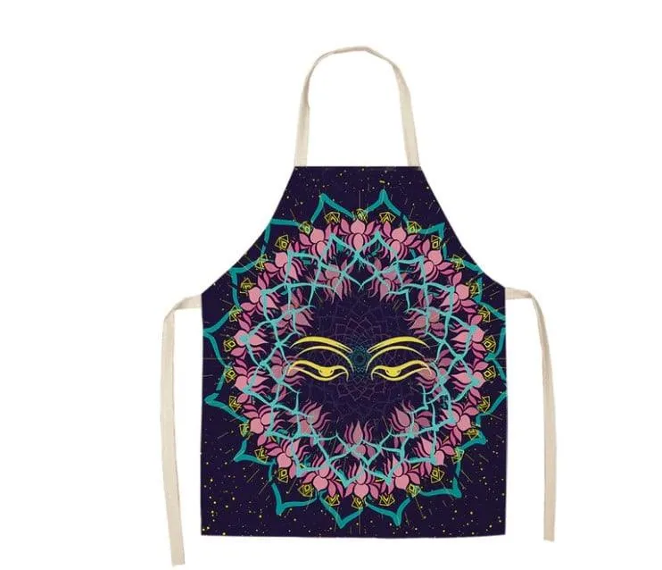 Sun Print Kitchen Apron
