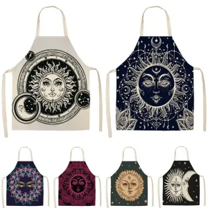 Sun Print Kitchen Apron