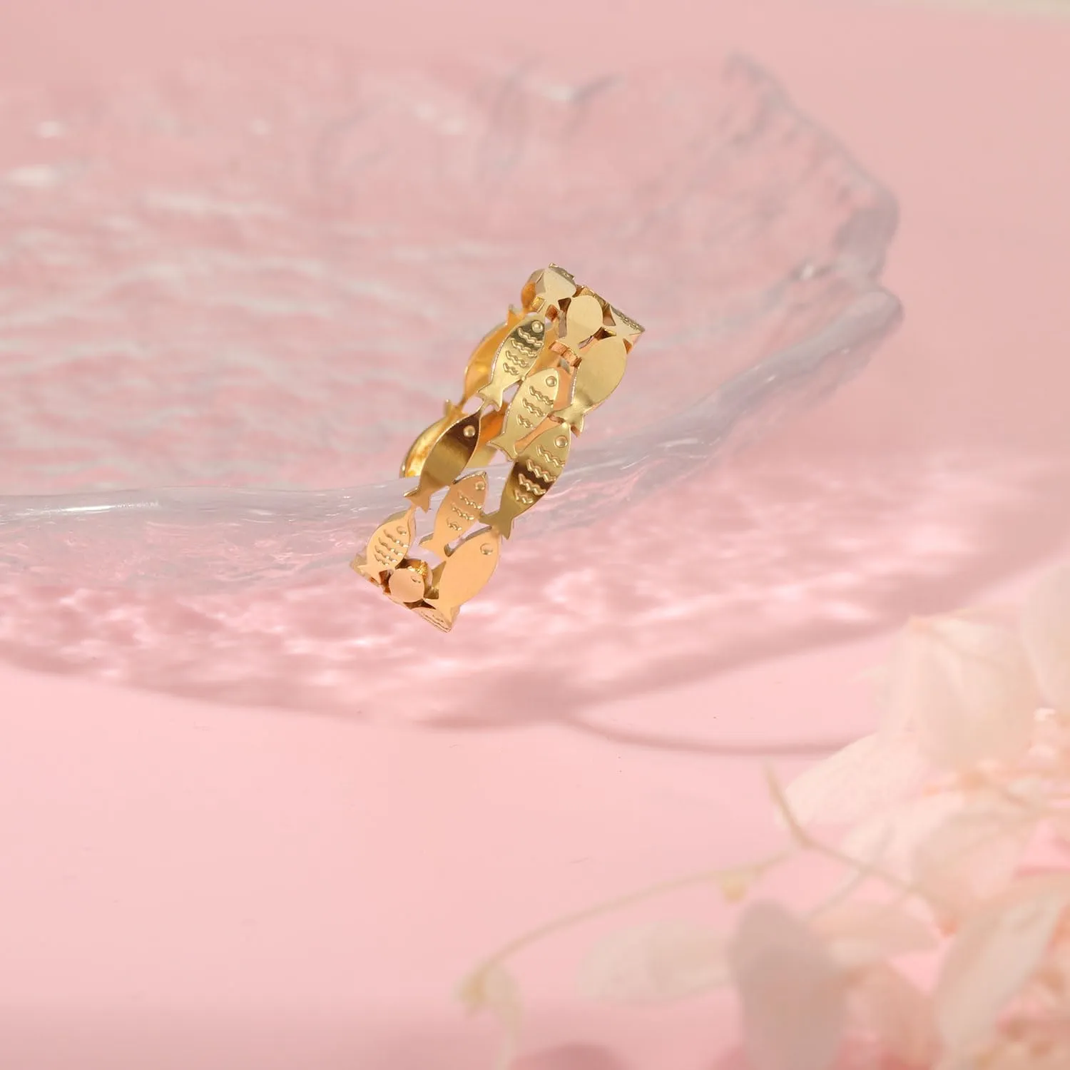 Swim Against the Current Ring, The CHOSE Gifts Inspirational Rings for Women Teens, Encouragement Spiritual Rings Gifts for Best Friend Sister