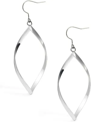 TGNEL Titanium Earrings Openwork/Infinity/Twist Dangle Drop Earrings for Women, Pure Titanium Earring Hooks Hypoallergenic for Sensitive Ears