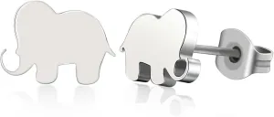 Titanium Earrings Studs for Women, Cute Lovely Animal Cat Paw Dinosaur Butterfly Implant Grade Hypoallergenic Surgical Pure Titanium Earrings for Sensitive Ears