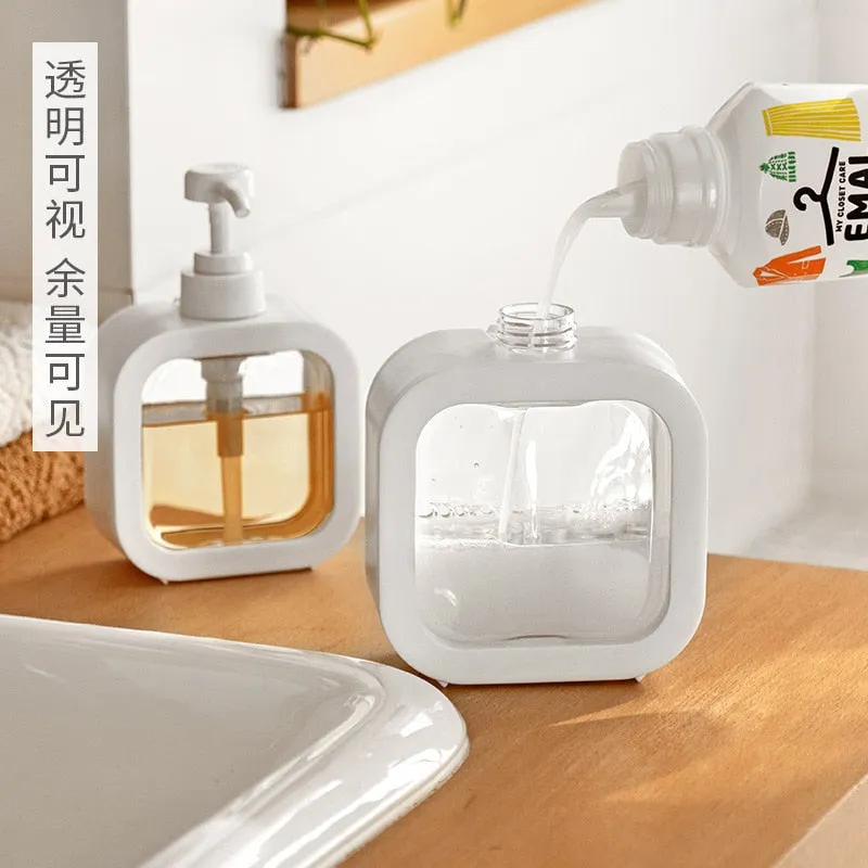 Transparent Foam Pump Bottle