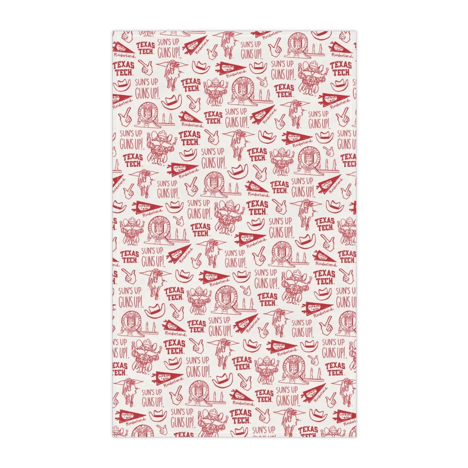 VICTORY LAP Dish towel Texas Tech