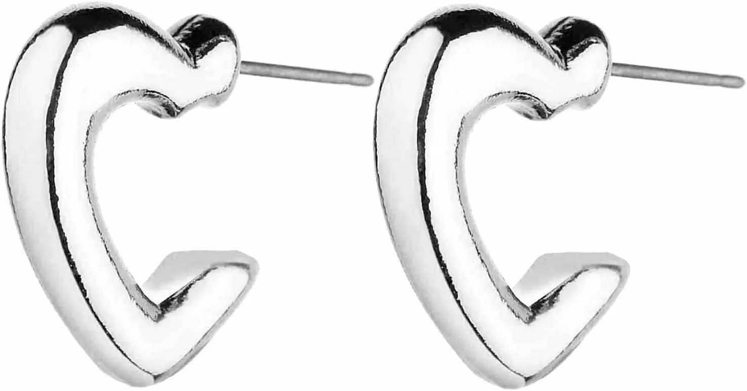 Wgoud Chunky Hoop Earrings Set 14K Gold Hoop Earrings for Women Hypoallergenic, Thick Hoops Earring set, Twist Huggie Hoop Earring