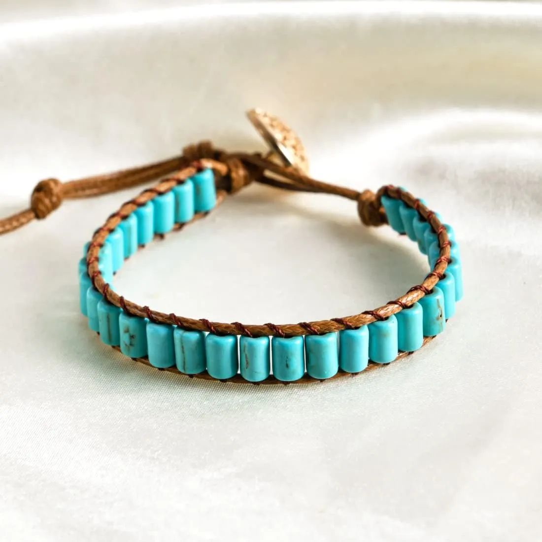 YGLINE 7 Chakra Yoga Bracelet Imperial Jasper Bracelet Adjustable Handmade Beaded Wrap Bracelets Healing Protection Nature Stone Bangle for Women